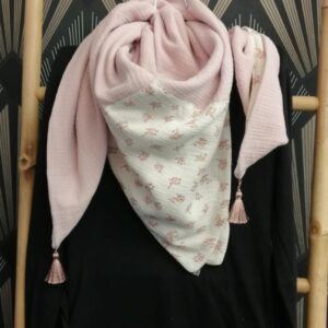 Chèche léger en gaze de coton