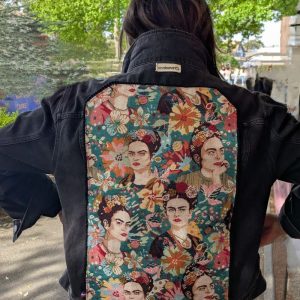 Veste customisée en jean ou en coton
