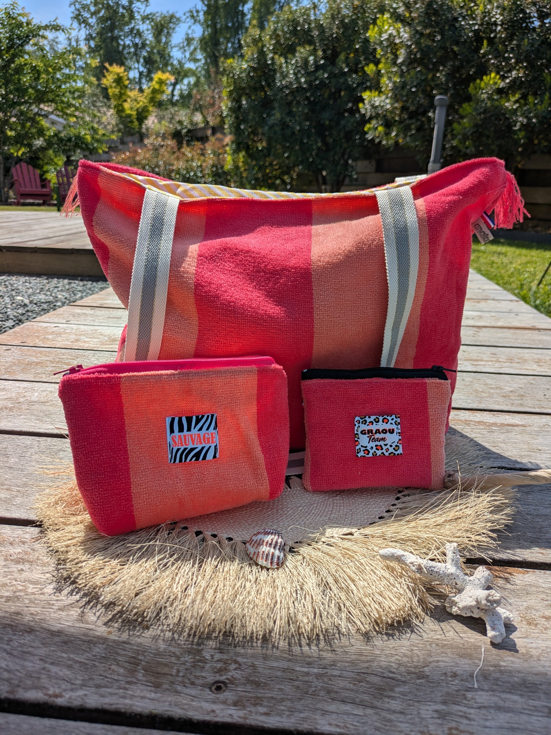 Ensemble sac / pochette / porte-monnaie – Image 3